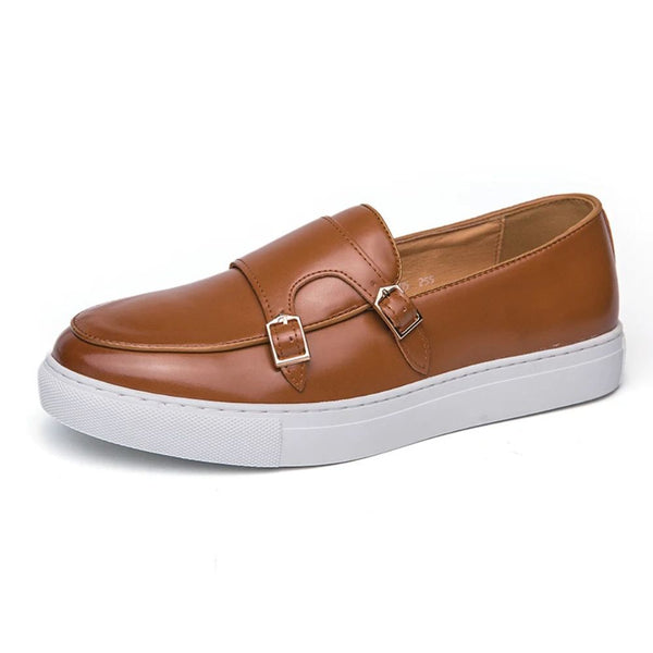 Mocassim Argentino Masculino de Couro Rennes